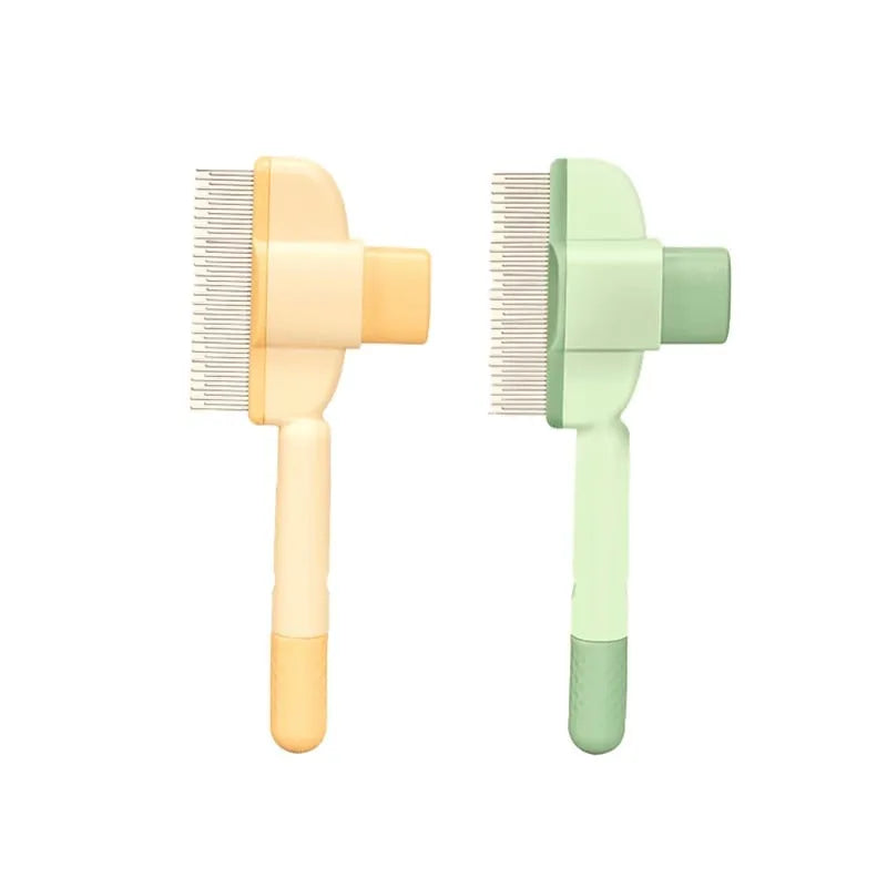 Pet Flea Comb with Release Button