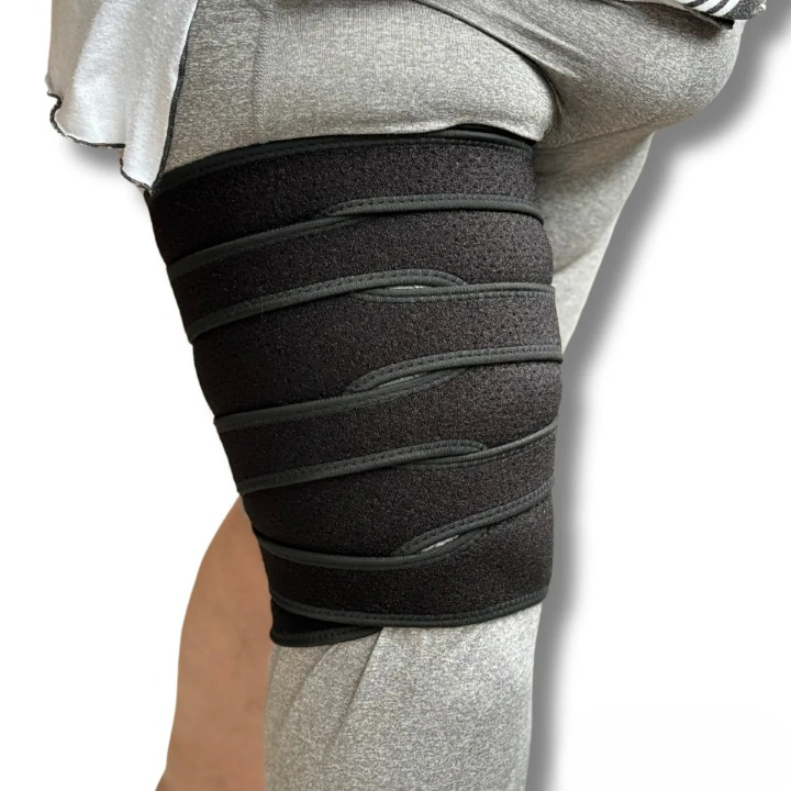 The Adjustable Thigh Lymphedema Compression Wraps