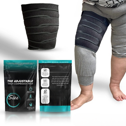 The Adjustable Thigh Lymphedema Compression Wraps